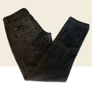 Guess Authentic Jeans Red Label Skinny Zipper Pockets Belt Loops Grey/Black 29